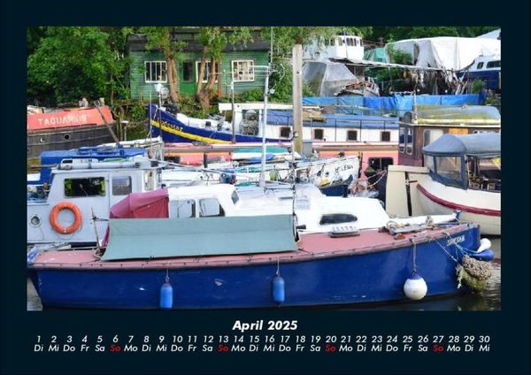 Produktbild: Schiffe 2025 Fotokalender DIN A4
