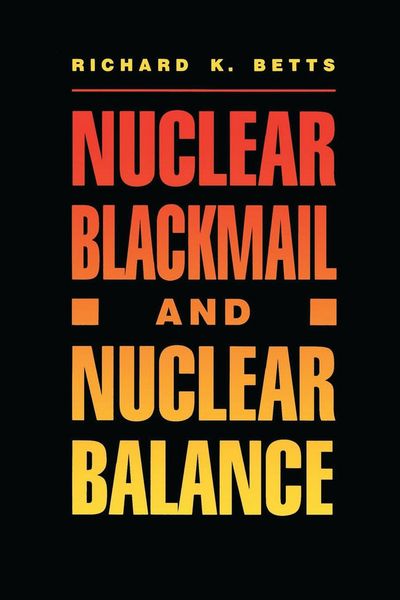 Produktbild: Nuclear Blackmail and Nuclear Balance