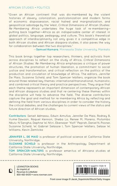 Produktbild: Critical Dimensions of African Studies