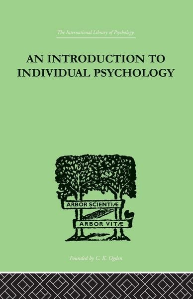 Produktbild: An Introduction To Individual Psychology