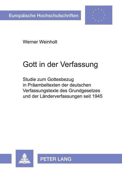 Produktbild: Gott in der Verfassung