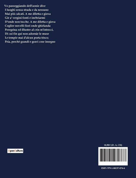 Produktbild: Della Natura Delle Cose - Vol Ii