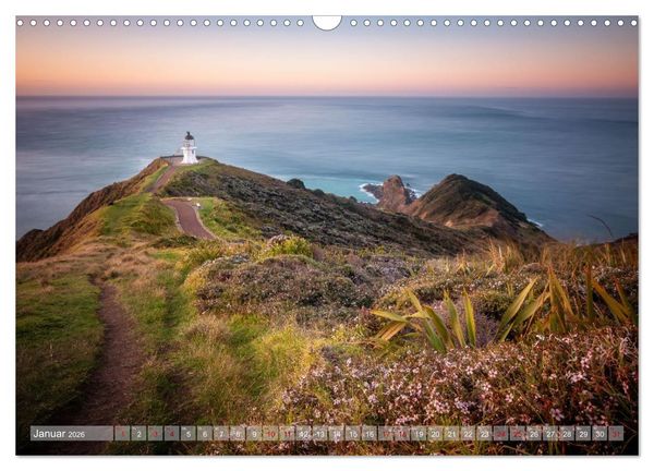 Produktbild: Nat&uuml;rlich Neuseeland (Wandkalender 2026 DIN A3 quer), CALVENDO Monatskalender