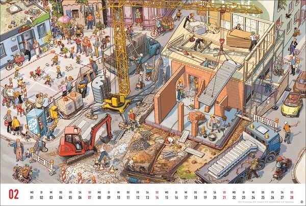 Produktbild: G&ouml;bel & Knorr Wimmelbilder Edition Kalender 2027