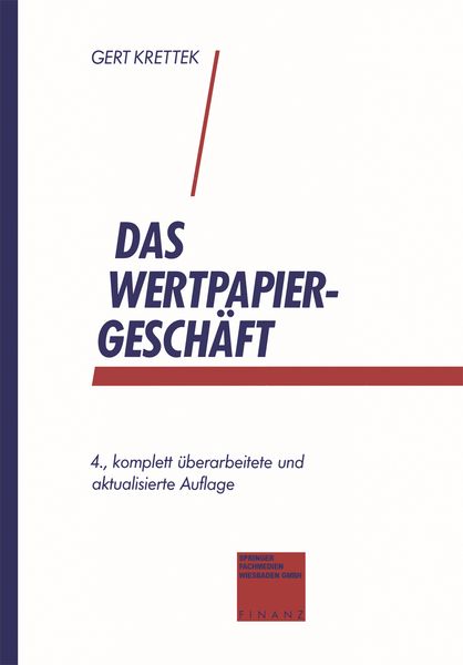 Das Wertpapiergeschäft