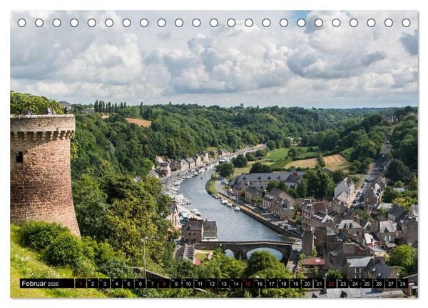 Produktbild: Traumhafte Bretagne (Tischkalender 2026 DIN A5 quer), CALVENDO Monatskalender