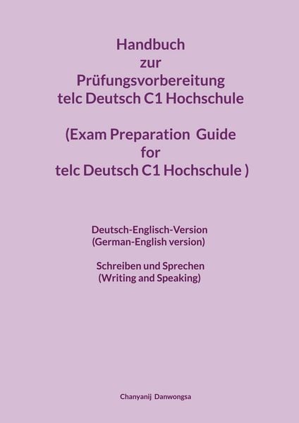 Produktbild: Handbuch zur Pr&uuml;fungsvorbereitung telc Deutsch C1 Hochschule (Exam Preparation Guide for the telc Deutsch C1 Hochschule exam)