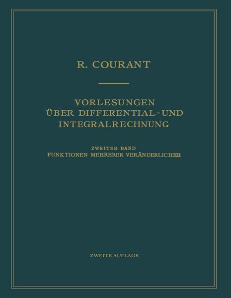 Produktbild: Vorlesungen &uuml;ber Differential- und Integralrechnung