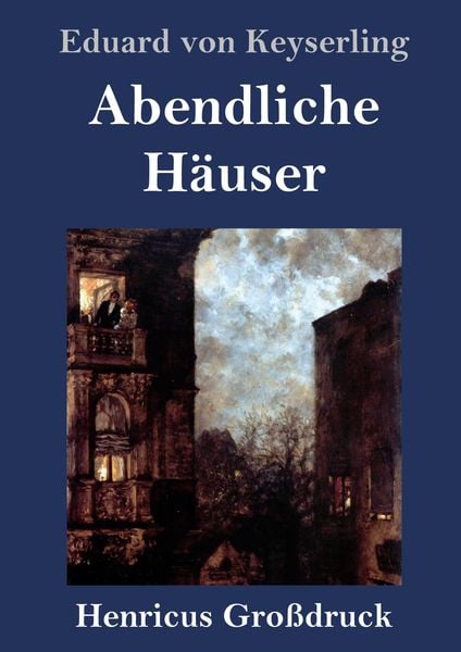 Produktbild: Abendliche H&auml;user (Gro&szlig;druck)