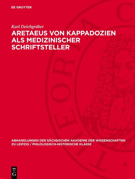 Produktbild: Aretaeus von Kappadozien als medizinischer Schriftsteller