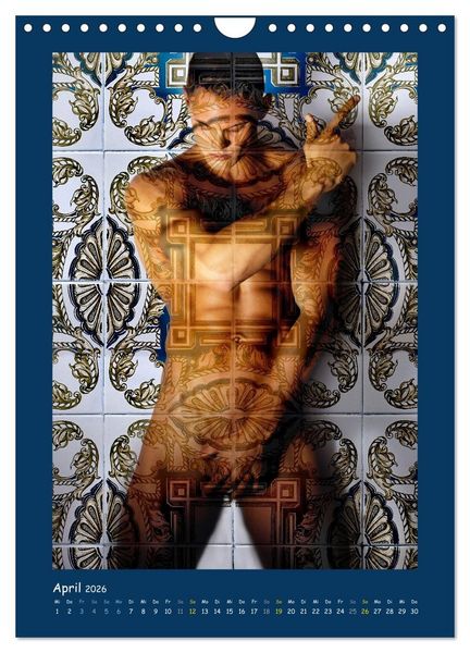 Produktbild: M&auml;nner mit Fassade (Wandkalender 2026 DIN A4 hoch), CALVENDO Monatskalender