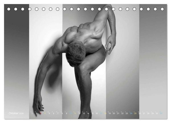 Produktbild: M&auml;nner... backview (Tischkalender 2026 DIN A5 quer), CALVENDO Monatskalender