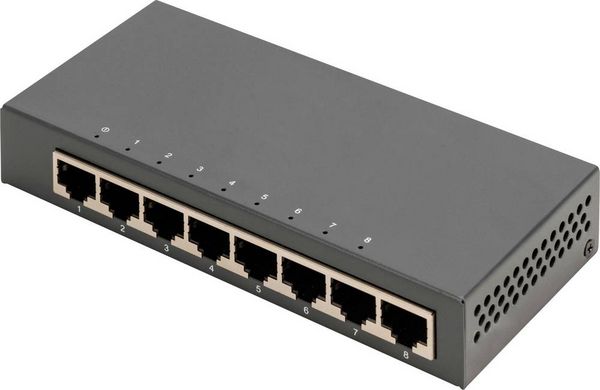 Digitus DN-80066-1 Netzwerk Switch RJ45 DN-80066-1 8 Port 10 / 100 / 1000MBit/s