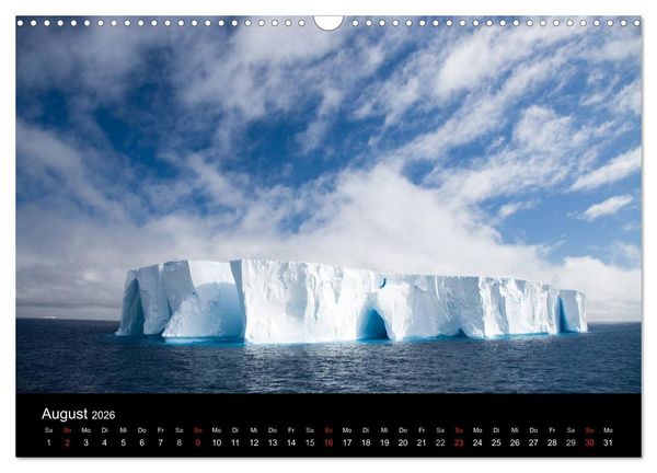 Produktbild: Antarktis 68&deg; S&uuml;d (Wandkalender 2026 DIN A3 quer), CALVENDO Monatskalender