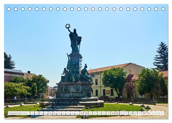 Produktbild: Streifz&uuml;ge durch Arad (Tischkalender 2026 DIN A5 quer), CALVENDO Monatskalender