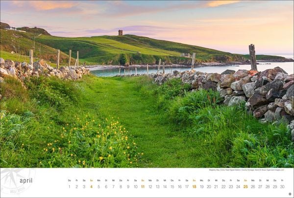 Produktbild: Irland Globetrotter Kalender 2027 - Von rauen K&uuml;sten und gr&uuml;nen H&uuml;geln