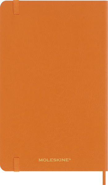 Produktbild: Moleskine Vegea Capri Notizbuch Large/A5 liniert weicher Einband orange in Box