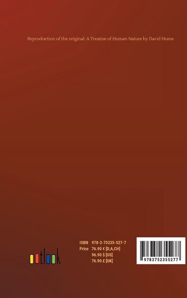 Produktbild: A Treatise of Human Nature