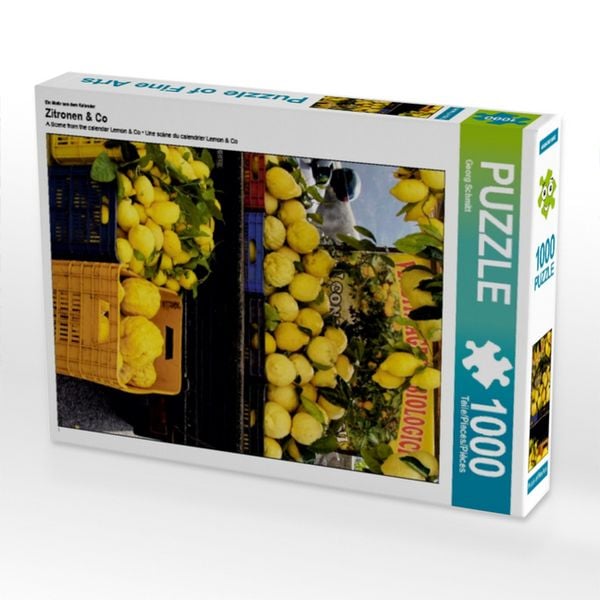 CALVENDO Puzzle Ein Motiv aus dem Kalender Zitronen & Co | 1000 Teile Lege-Größe 64x48cm Foto-Puzzle für glückliche Stunden