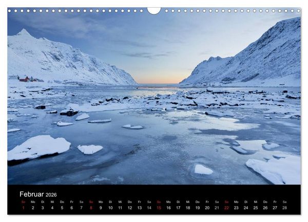 Produktbild: Traumziel Norwegen 2026 (Wandkalender 2026 DIN A3 quer), CALVENDO Monatskalender