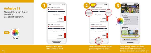Produktbild: Meine Smartphone-Anleitung f&uuml;r iOS / iPhone&nbsp;&ndash; Smartphonekurs f&uuml;r Senioren (Kursbuch Version iPhone) &ndash; Das Kursbuch f&uuml;r Apple iPhones / iOS