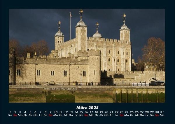 Produktbild: London 2025 Fotokalender DIN A4
