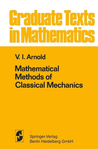 Produktbild: Mathematical Methods of Classical Mechanics
