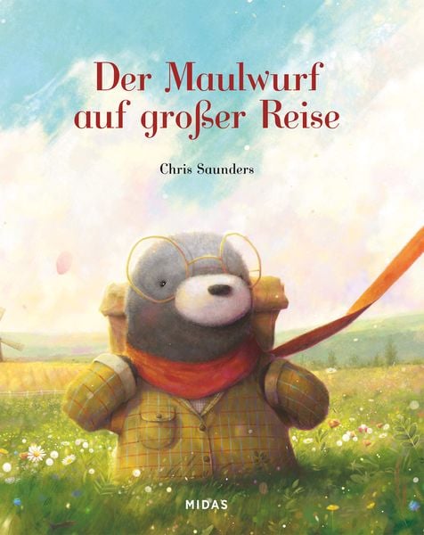 Der Maulwurf auf großer Reise, Gebundene Ausgabe von Chris Saunders, Midas Kinderbuch, 978-3-03876-312-3