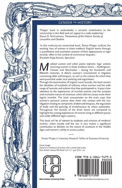 Produktbild: Medieval women and urban justice