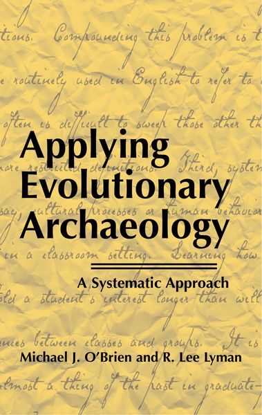 Produktbild: Applying Evolutionary Archaeology