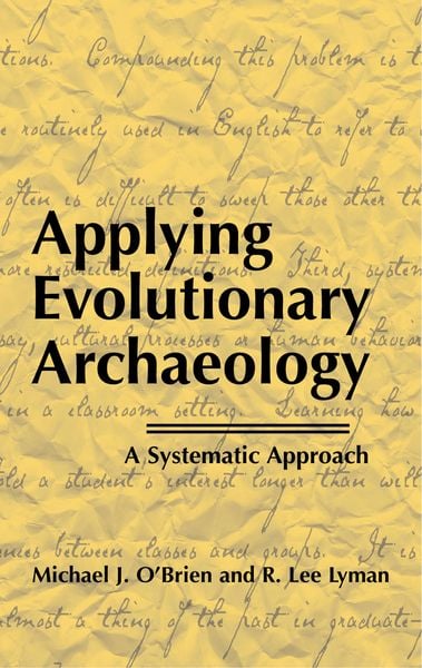 Produktbild: Applying Evolutionary Archaeology