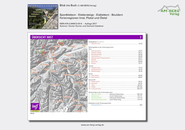 Produktbild: Sportklettern - Klettersteige - Eisklettern - Bouldern Ferienregionen Imst, Pitztal und &Ouml;tztal