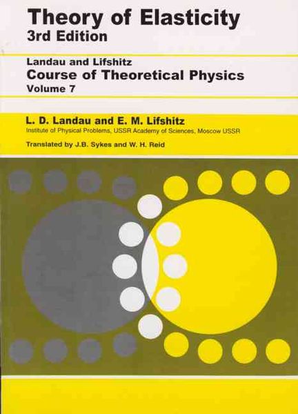 Produktbild: Theory of Elasticity