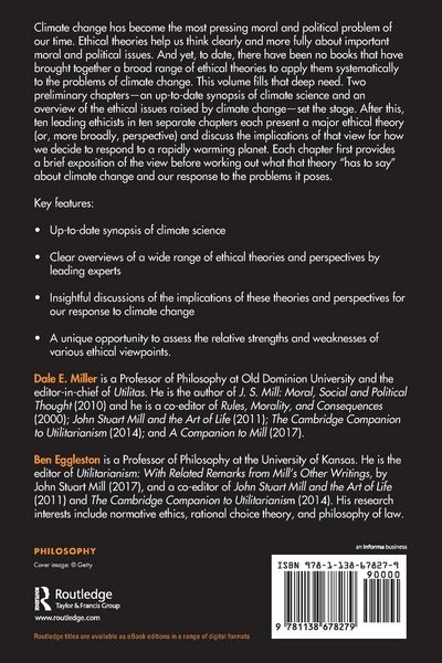 Produktbild: Moral Theory and Climate Change