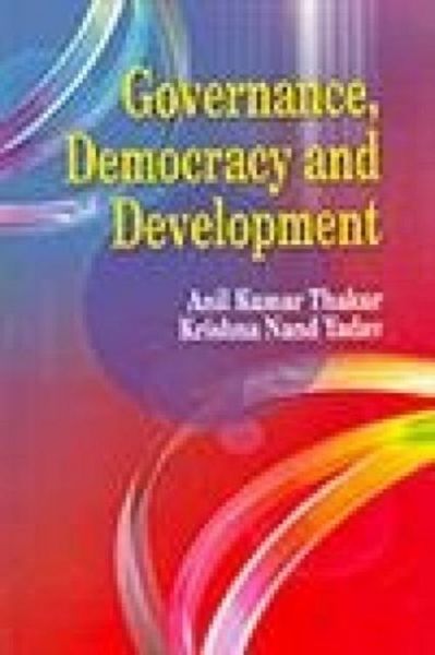 Produktbild: Governance Democracy and Development