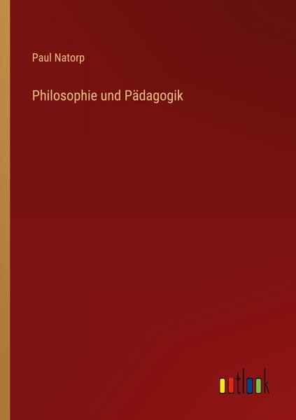 Produktbild: Philosophie und P&auml;dagogik