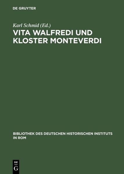 Produktbild: Vita Walfredi und Kloster Monteverdi