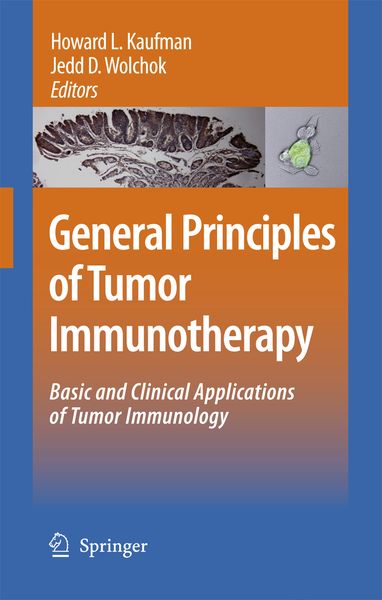 Produktbild: General Principles of Tumor Immunotherapy