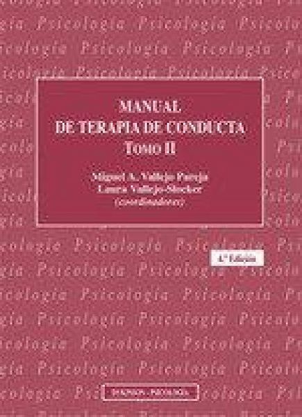 Produktbild: Manual de terapia de conducta