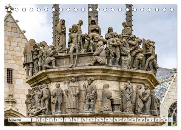 Produktbild: Frankreich - die Bretagne (Tischkalender 2026 DIN A5 quer), CALVENDO Monatskalender