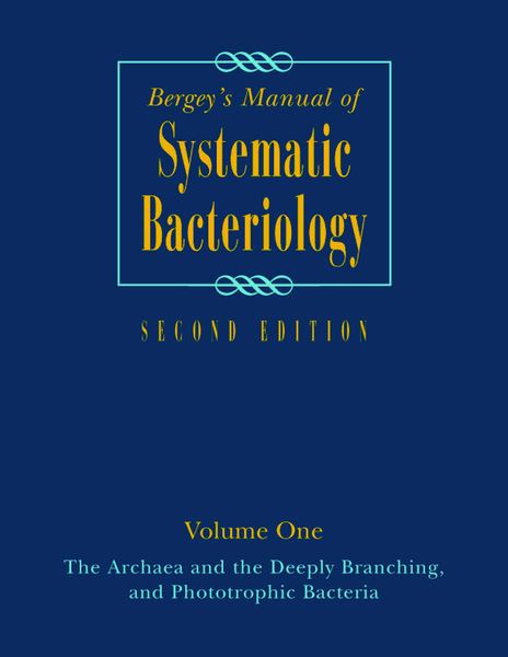 Produktbild: Bergey's Manual of Systematic Bacteriology