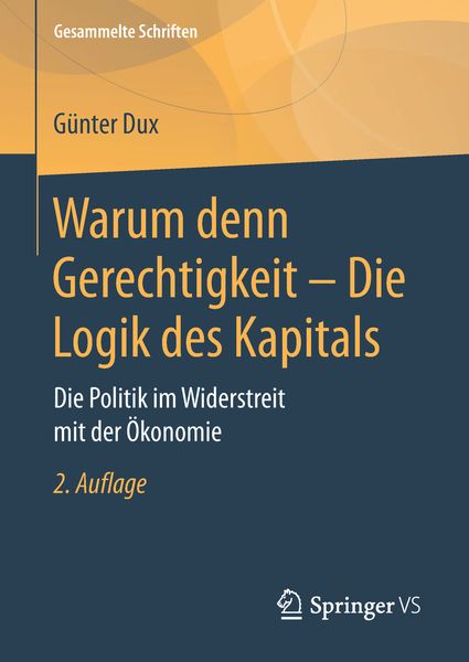 Produktbild: Warum denn Gerechtigkeit - Die Logik des Kapitals
