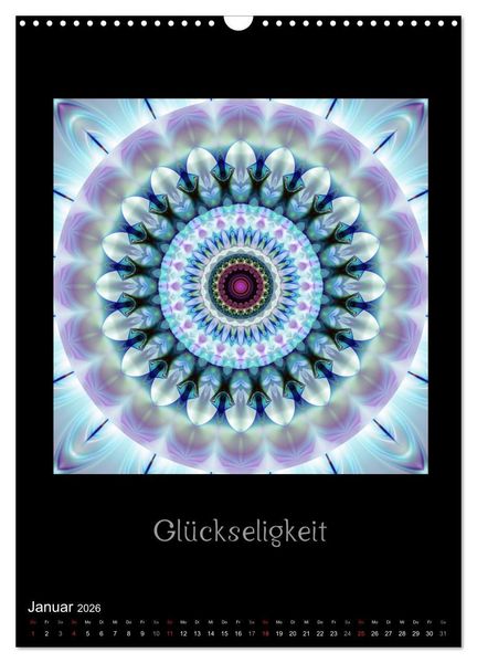 Produktbild: Mandalas - Spiegel der Seele (Wandkalender 2026 DIN A3 hoch), CALVENDO Monatskalender