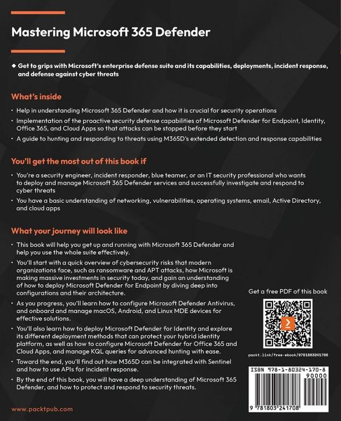 Produktbild: Mastering Microsoft 365 Defender