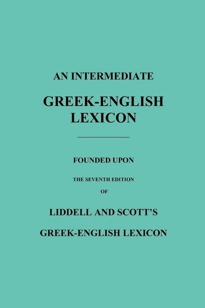 Produktbild: An Intermediate Greek-English Lexicon