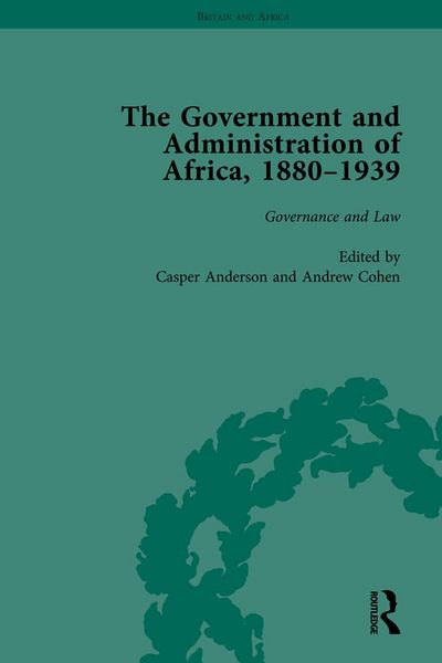 Produktbild: The Government and Administration of Africa, 1880-1939 Vol 2