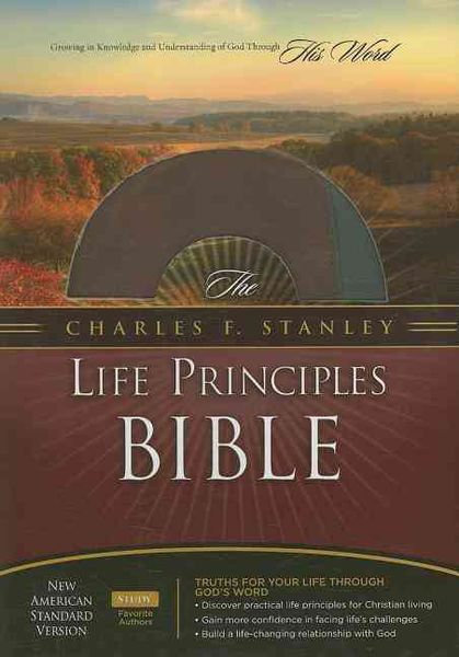 Produktbild: Charles F. Stanley Life Principles Bible-NASB