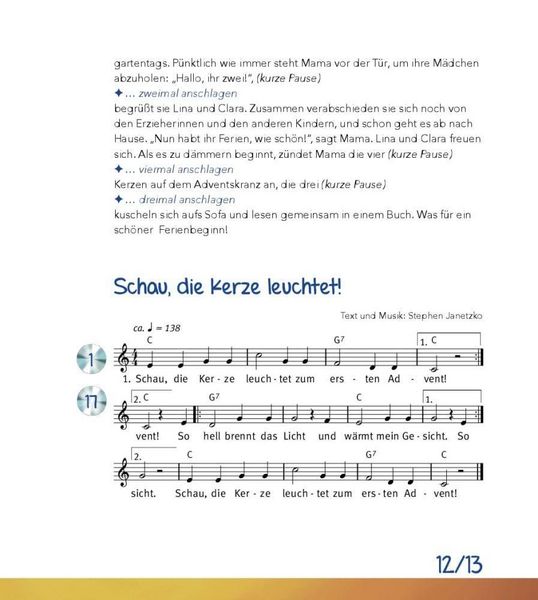 Produktbild: Advent und Weihnachten feiern in der Kita, m. Audio-CD