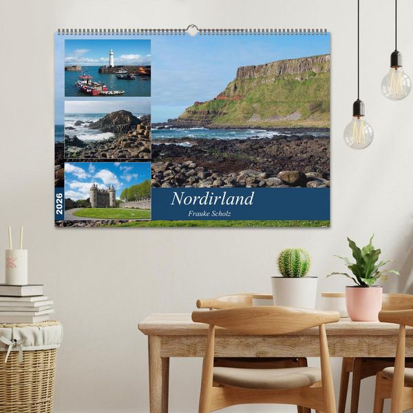 Produktbild: Nordirlands Highlights (Wandkalender 2026 DIN A2 quer), CALVENDO Monatskalender