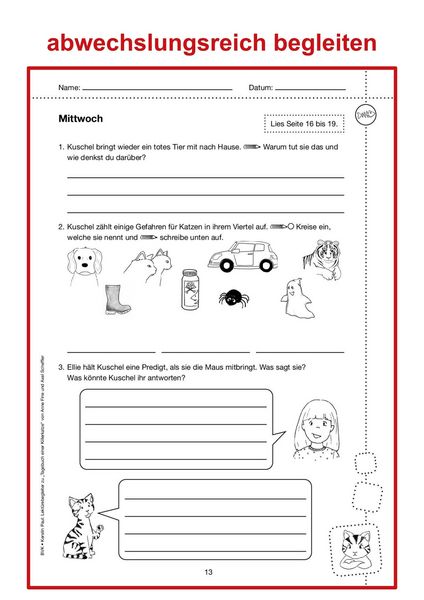 Produktbild: Lekt&uuml;rebegleiter &ndash; kompakt und differenziert: Tagebuch einer Killerkatze
